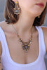 Ayala Bar Jewelry Ayala Bar Drops of Gold Set,Flowing Necklace, Paz