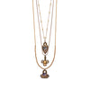 Ayala Bar Jewelry Ayala Bar Drops of Gold Set, Layered Long Necklace, Armonia