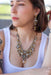 Ayala Bar Jewelry Ayala Bar Drops of Gold Set,Statement Necklace, Serenidad