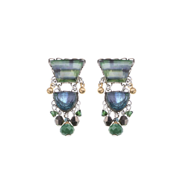 Ayala Bar Jewelry Ayala Bar Emerald Reflection Set, Everelle Earrings