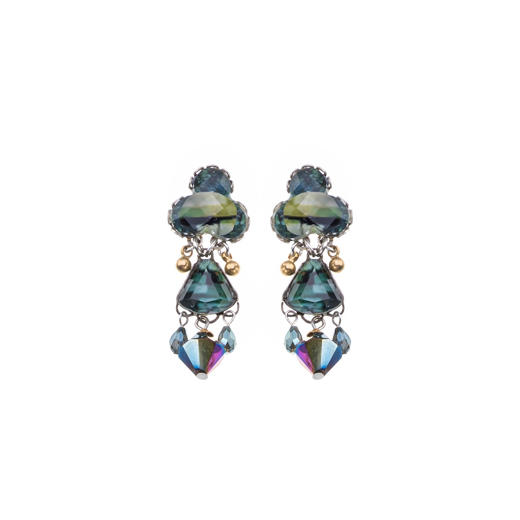 Ayala Bar Jewelry Ayala Bar Emerald Reflection Set, Luniverde Earrings