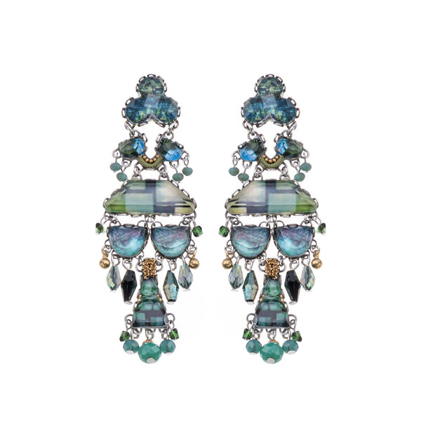 Ayala Bar Jewelry Ayala Bar Emerald Reflection Set, Mossira Earrings