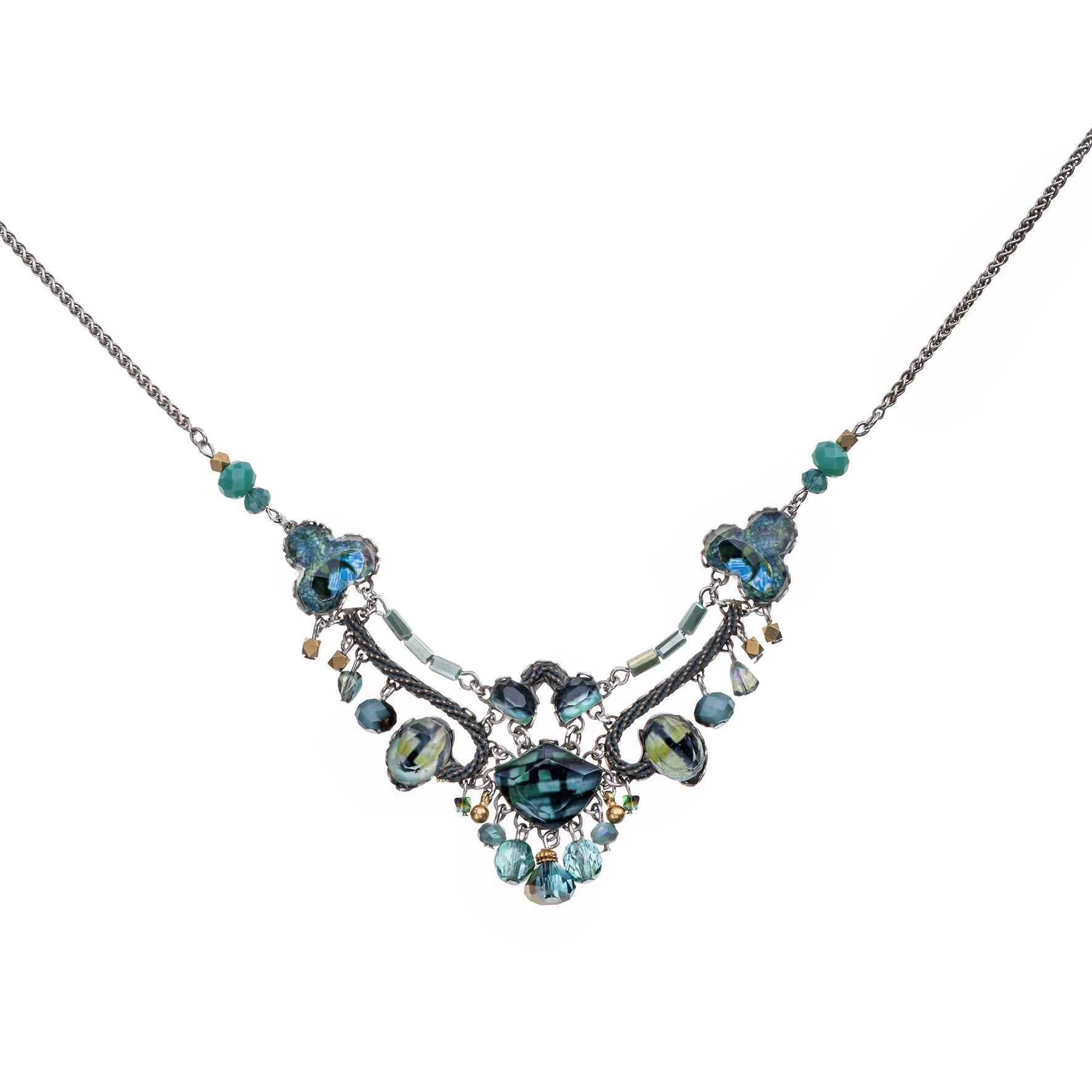 Ayala Bar Jewelry Ayala Bar Emerald Reflection Set, Virentia Necklace
