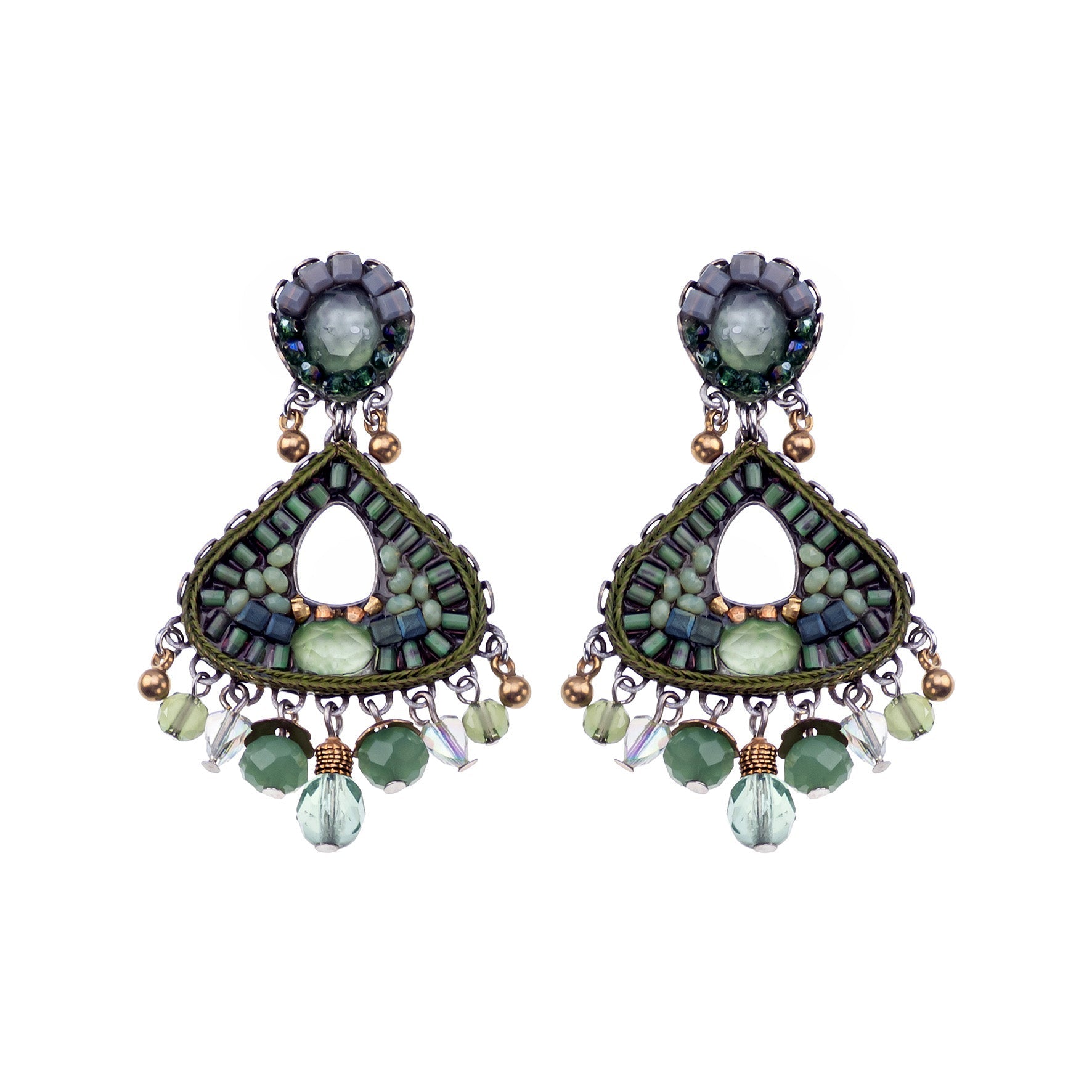 Ayala Bar Jewelry Ayala Bar Eucalyptus Set, Floria Earrings