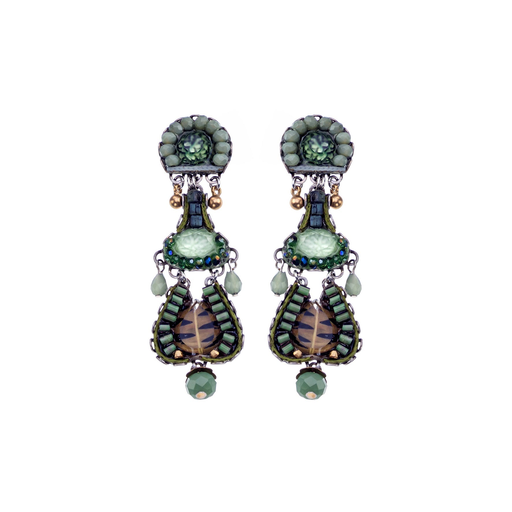 Ayala Bar Jewelry Ayala Bar Eucalyptus Set, Liora Earrings