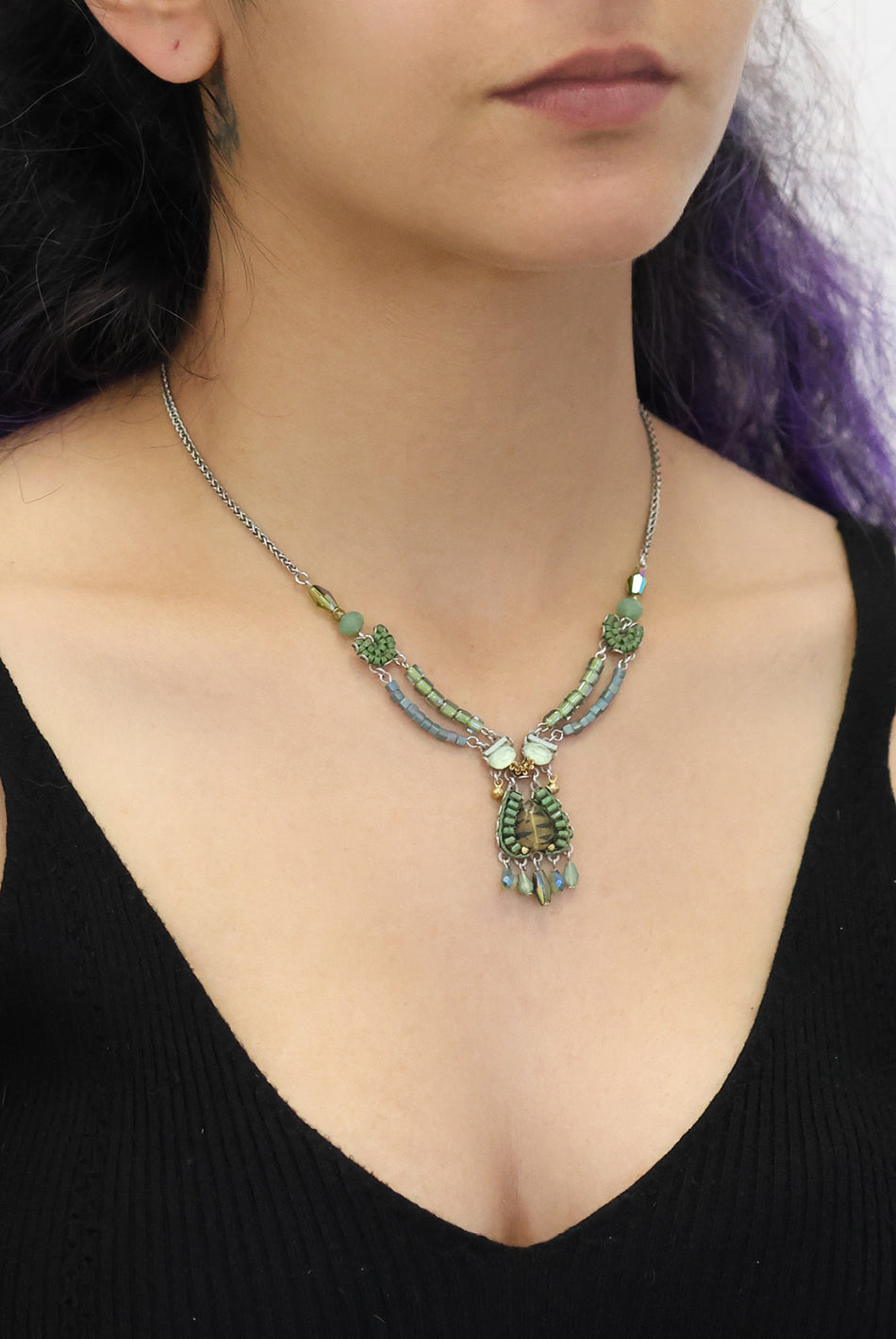 Ayala Bar Jewelry Ayala Bar Eucalyptus Set, Meadow Necklace