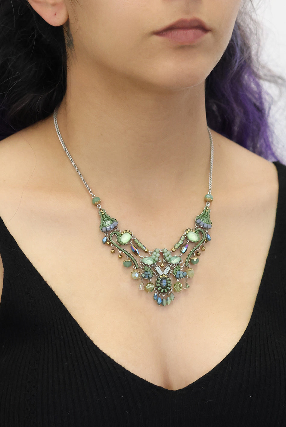 Ayala Bar Jewelry Ayala Bar Eucalyptus Set, Sylva Necklace