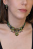 Ayala Bar Jewelry Ayala Bar Forest Reflection Set,Glass choker Necklace, Sargazo