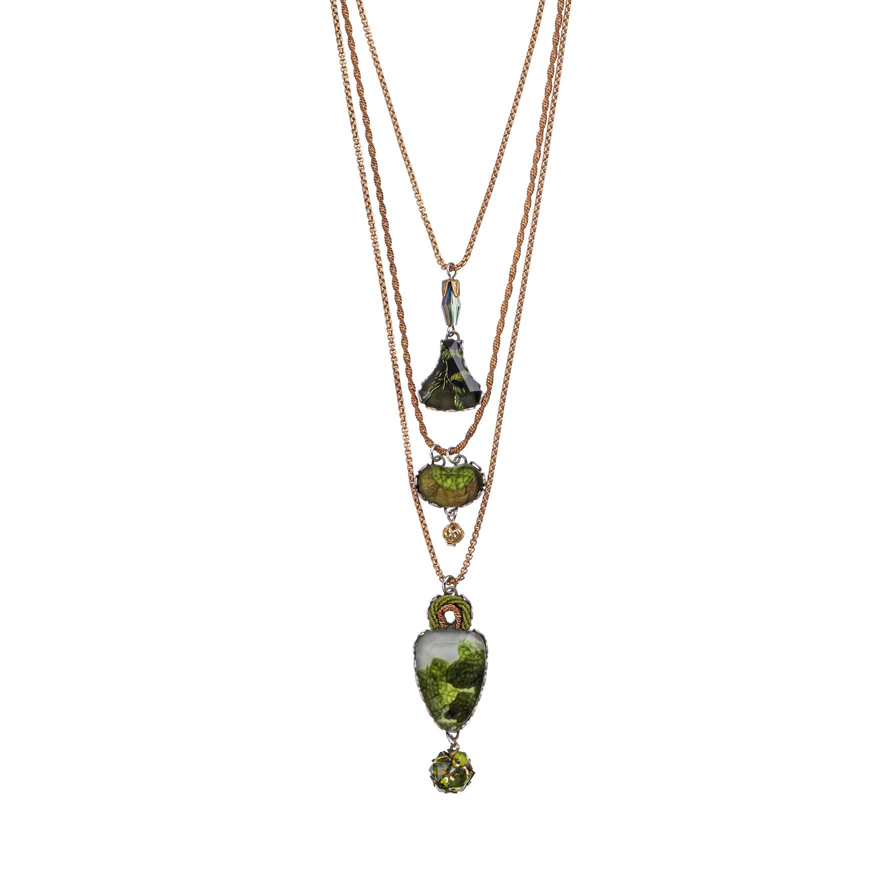 Ayala Bar Jewelry Ayala Bar Forest Reflection Set,Layered Pendant Necklace, Kaiso