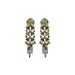 Ayala Bar Jewelry Ayala Bar Forest Reflection Set,Long Glass Earring, Nori