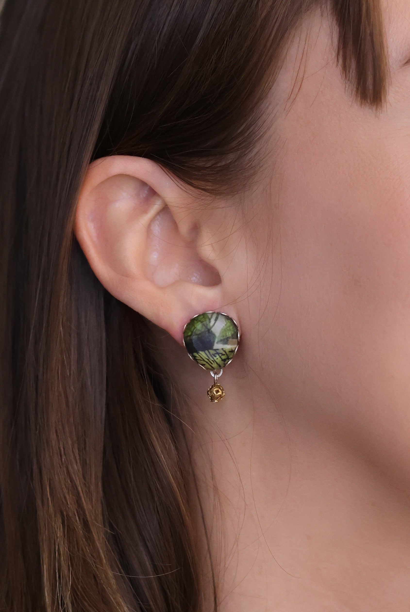 Ayala Bar Jewelry Ayala Bar Forest Reflection Set,Stud Earring, Leva