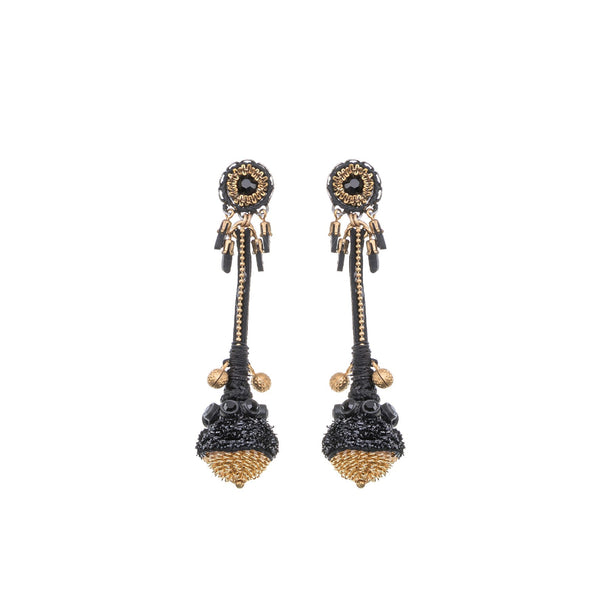 Ayala Bar Jewelry Ayala Bar Gilded Black Set, Ebonia Earrings