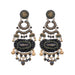 Ayala Bar Jewelry Ayala Bar Gilded Black Set, Lanore Earrings