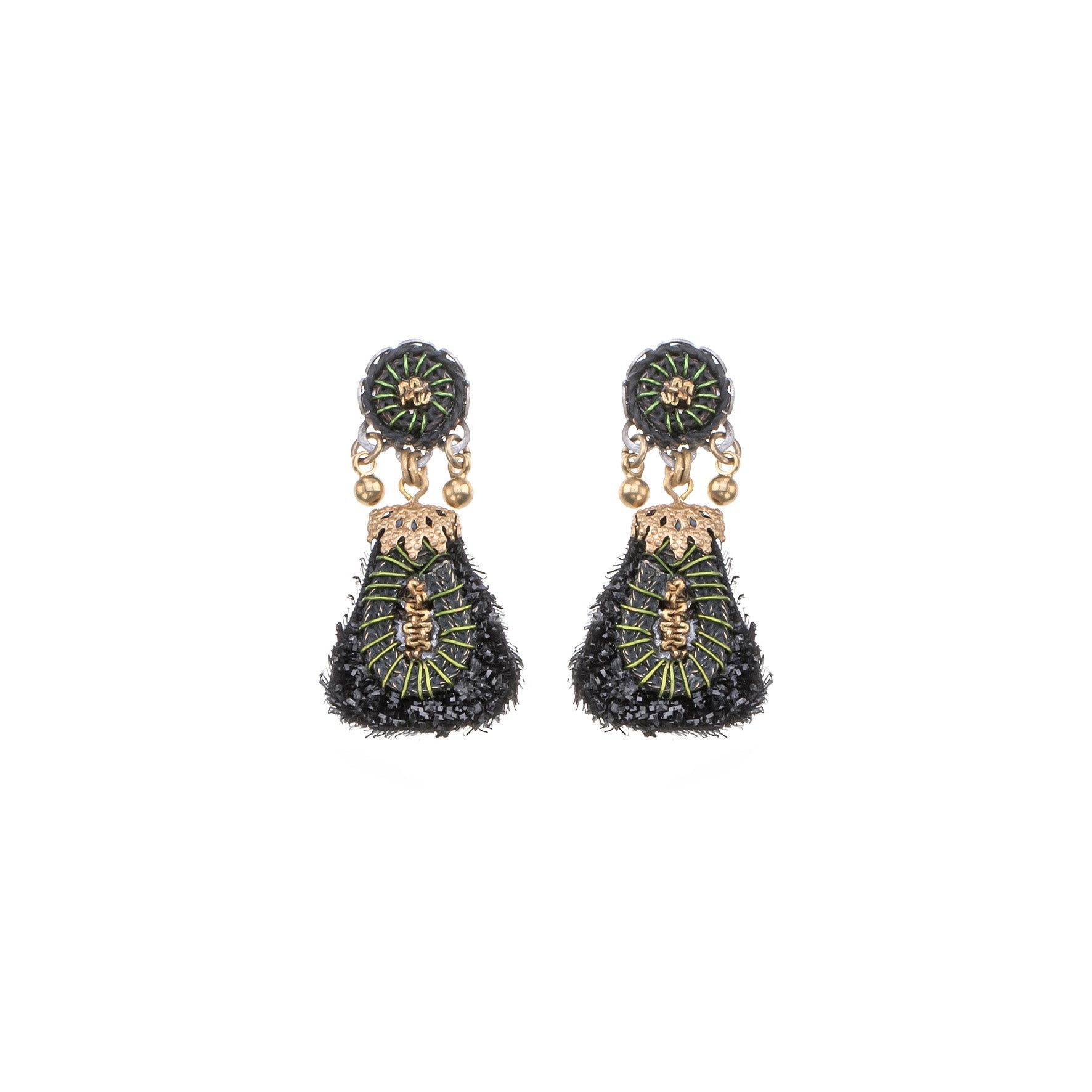 Ayala Bar Jewelry Ayala Bar Gilded Black Set, Noctura Earrings