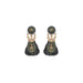 Ayala Bar Jewelry Ayala Bar Gilded Black Set, Noctura Earrings