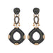 Ayala Bar Jewelry Ayala Bar Gilded Black Set, Velmira Earrings