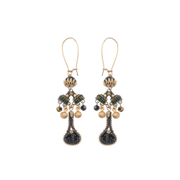 Ayala Bar Jewelry Ayala Bar Gilded Black Set, Vuloria Earrings