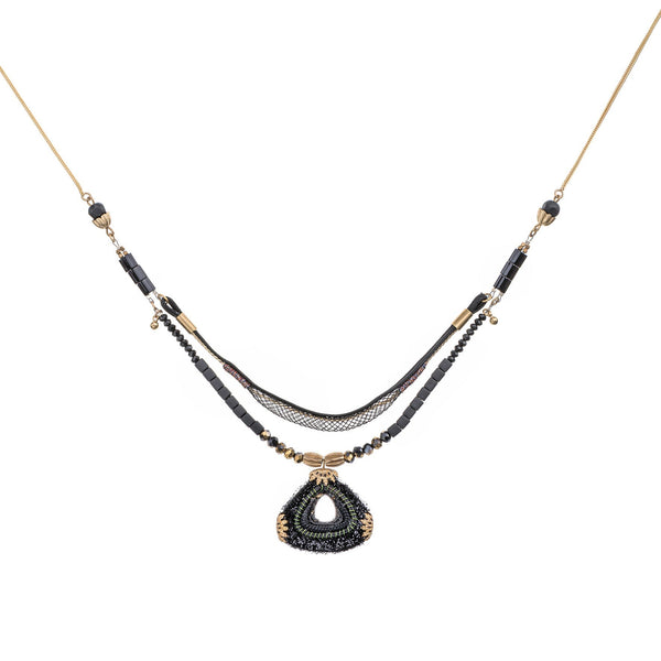 Ayala Bar Jewelry Ayala Bar Gilded Black Set, Zaffira Necklace
