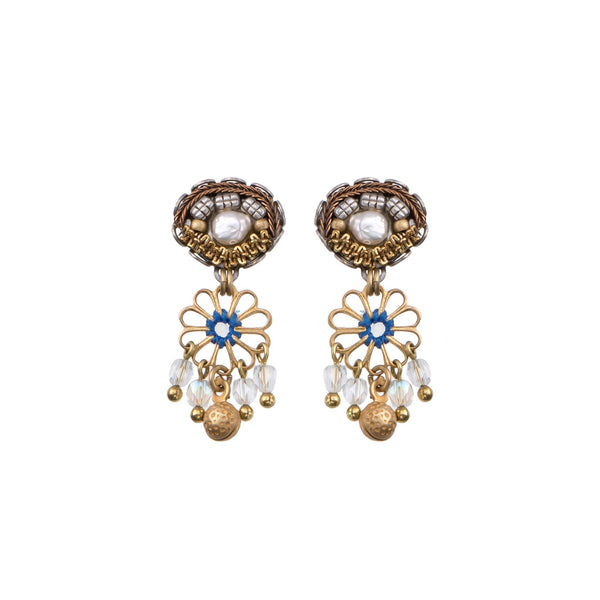 Ayala Bar Jewelry Ayala Bar Gold Flower Earrings Gold Totem Set, Althea
