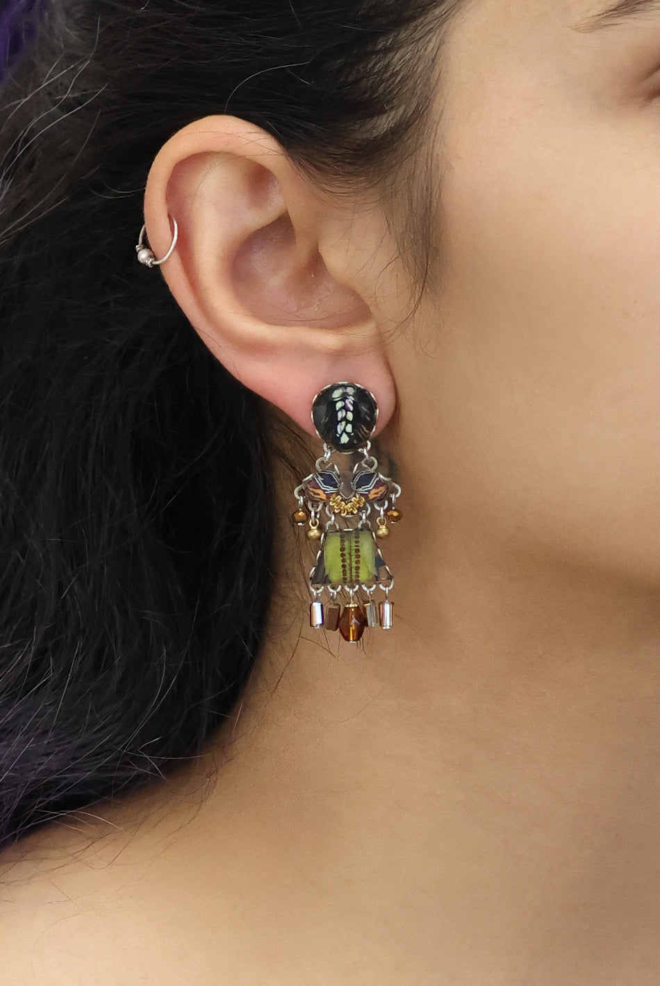 Ayala Bar Jewelry Ayala Bar Golden Dunes Set, Noctira Earrings