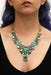 Ayala Bar Jewelry Ayala Bar Green Dramatic Necklace Meadow Set, Aranya