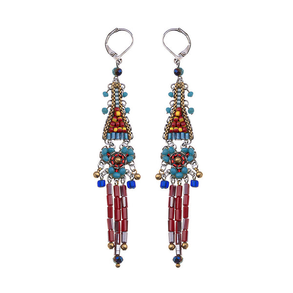 Ayala Bar Jewelry Ayala Bar Heatwave Set, Boho Drop Beaded Earrings, Sunshine