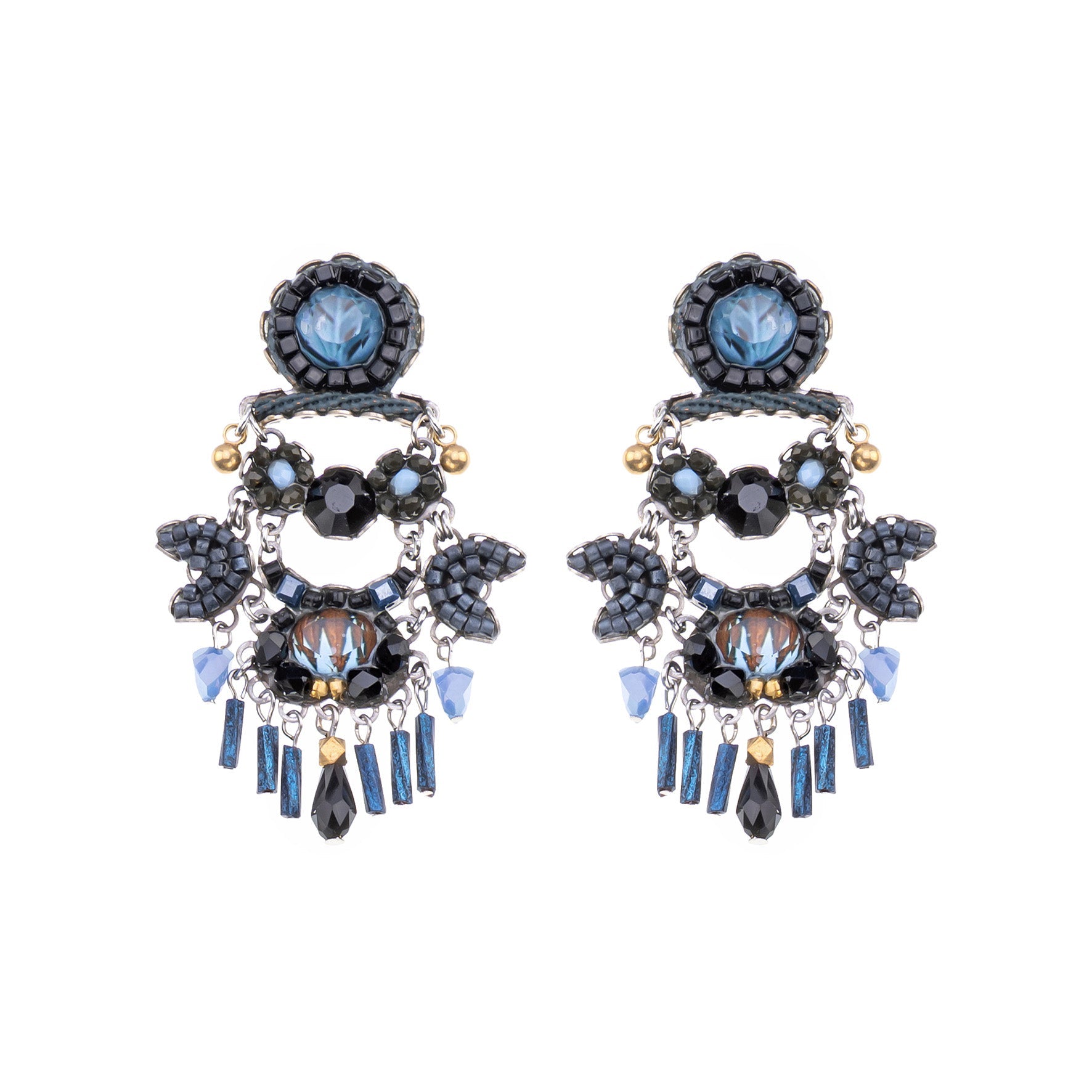 Ayala Bar Jewelry Ayala Bar Indigo Summits Set, Maida Earrings