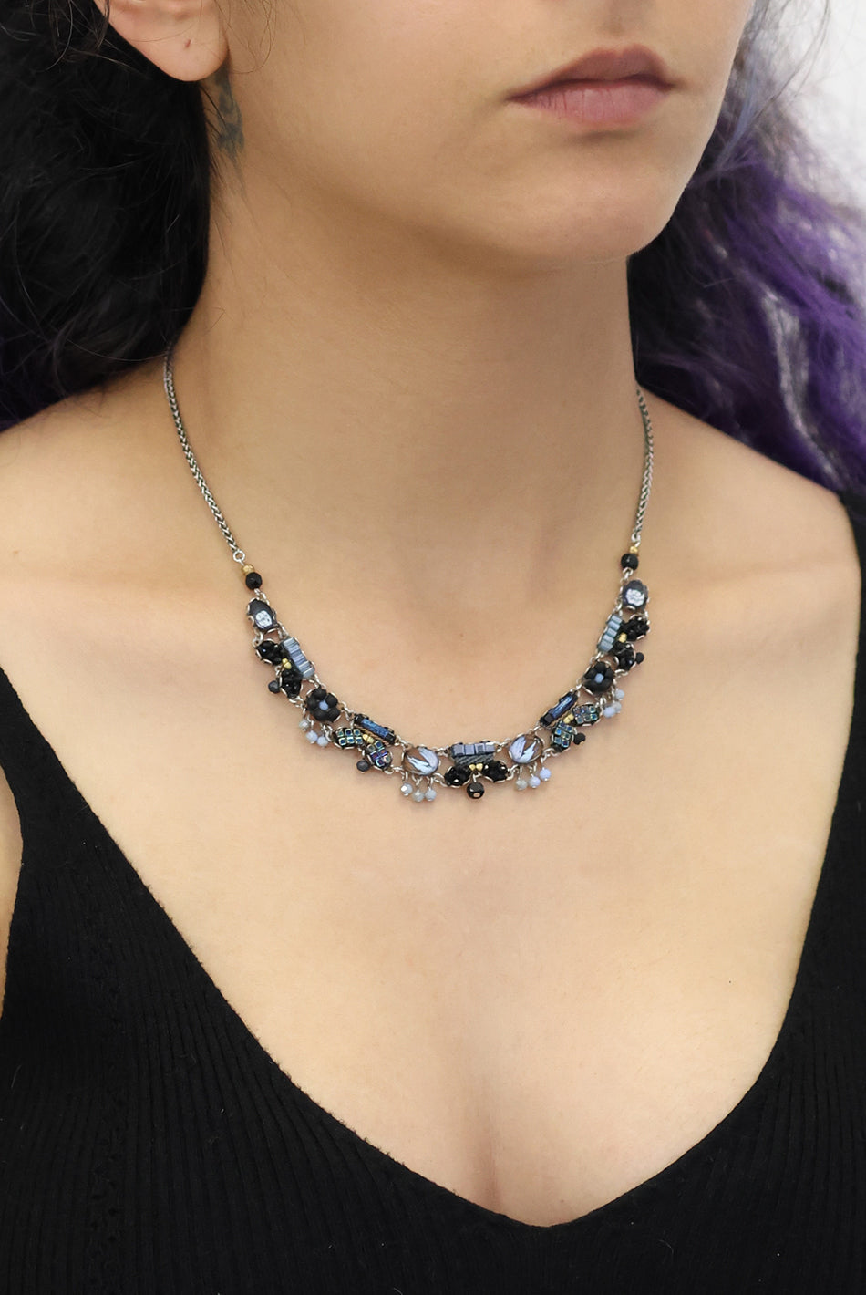 Ayala Bar Jewelry Ayala Bar Indigo Summits Set, Moonlight Necklace