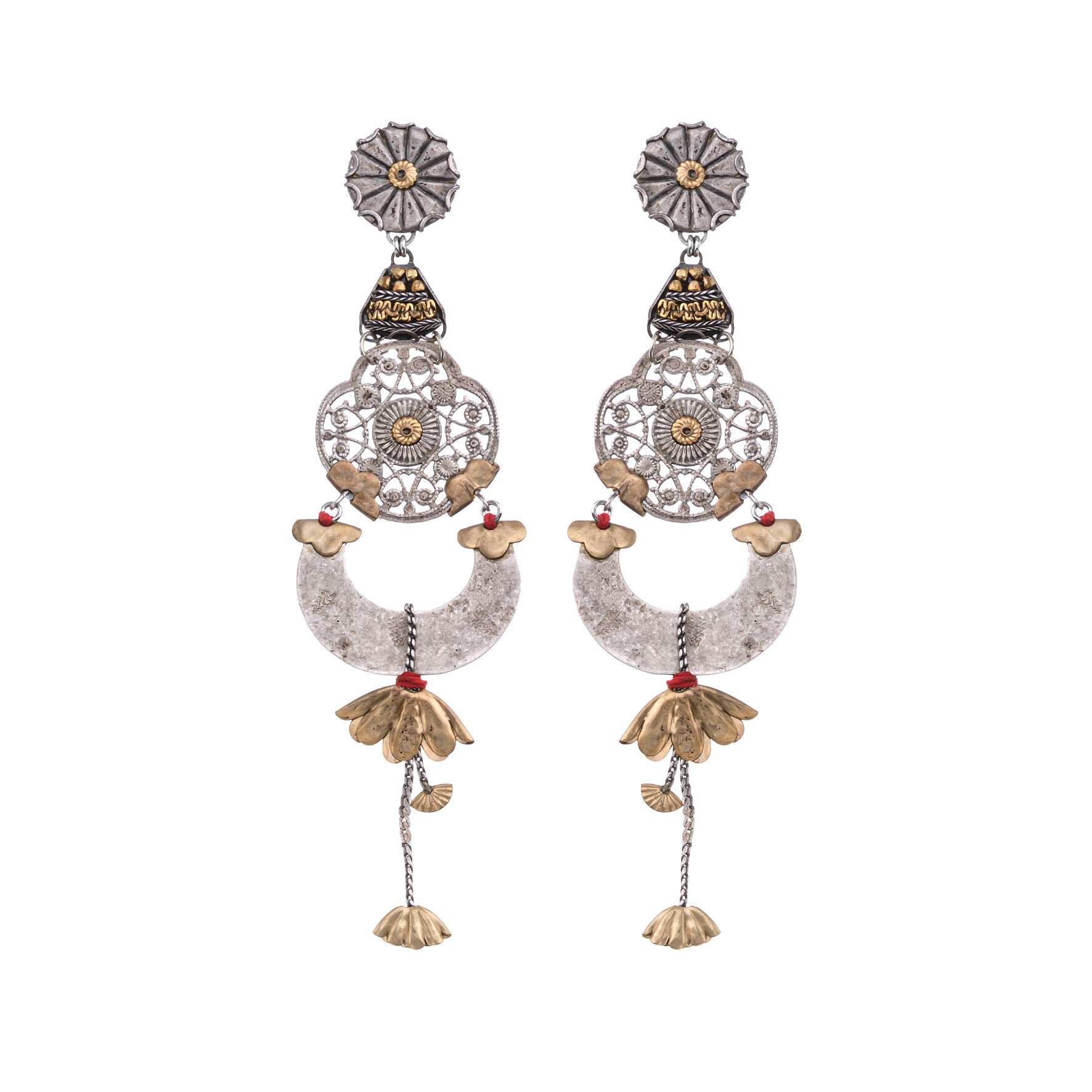 Ayala Bar Jewelry Ayala Bar Metal Bloom Set, Floira Earrings