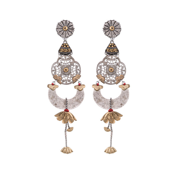 Ayala Bar Jewelry Ayala Bar Metal Bloom Set, Floira Earrings