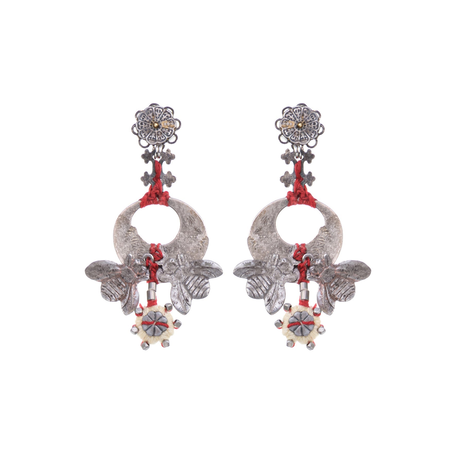 Ayala Bar Jewelry Ayala Bar Metal Bloom Set, Myrrena Earrings
