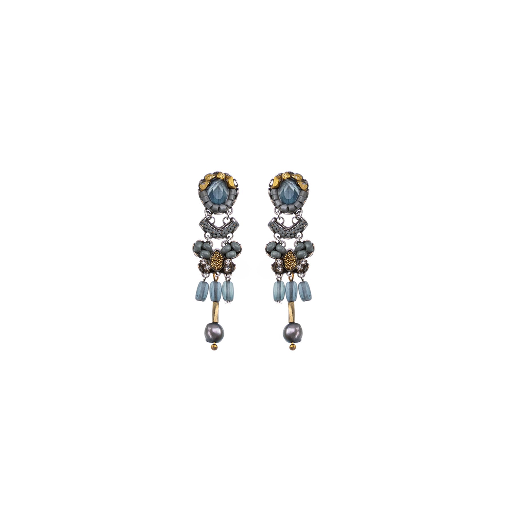 Ayala Bar Jewelry Ayala Bar Moonlight Shimmer Set,Artistic Dangles Earring, Noche