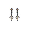 Ayala Bar Jewelry Ayala Bar Moonlight Shimmer Set,Long Earring, Negro