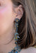 Ayala Bar Jewelry Ayala Bar Moonlight Shimmer Set,Long Earring, Negro