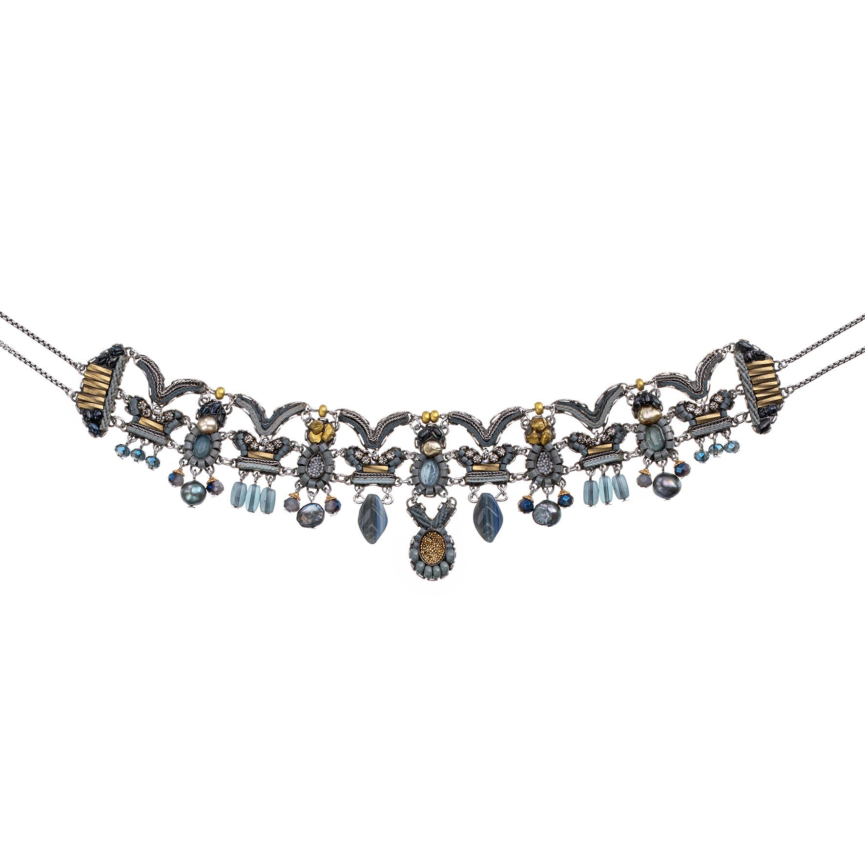 Ayala Bar Jewelry Ayala Bar Moonlight Shimmer Set,Statement Choker Necklace,Ombra