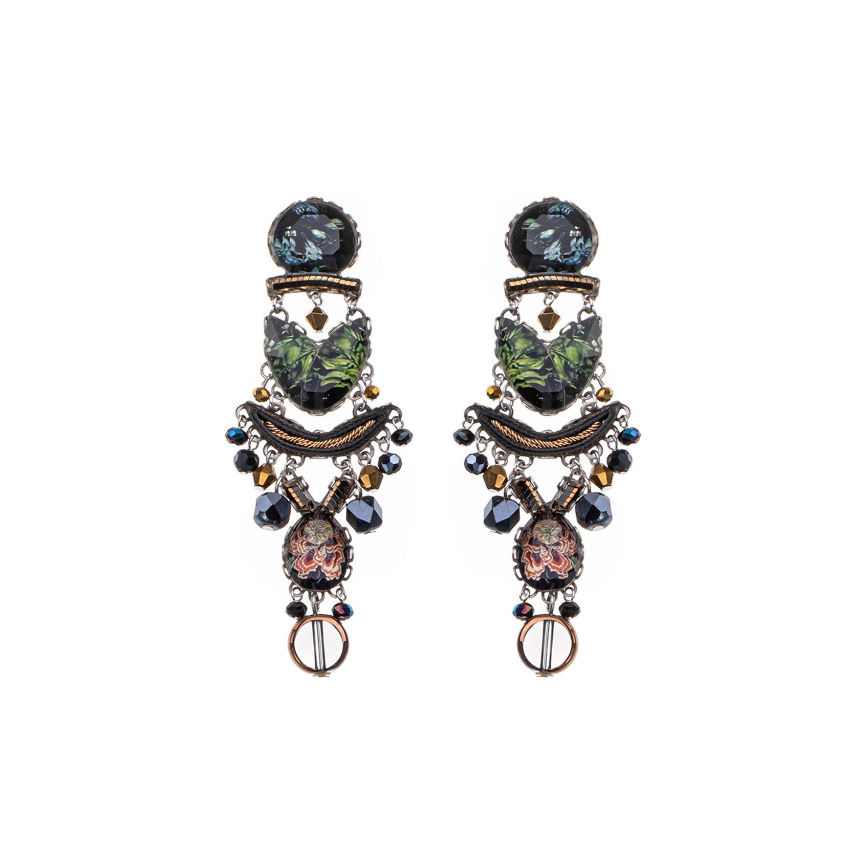Ayala Bar Jewelry Ayala Bar Mystic Lantern Set,Glass Earring,Amata