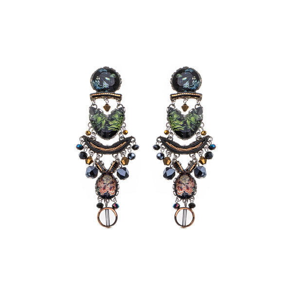 Ayala Bar Jewelry Ayala Bar Mystic Lantern Set,Glass Earring,Amata