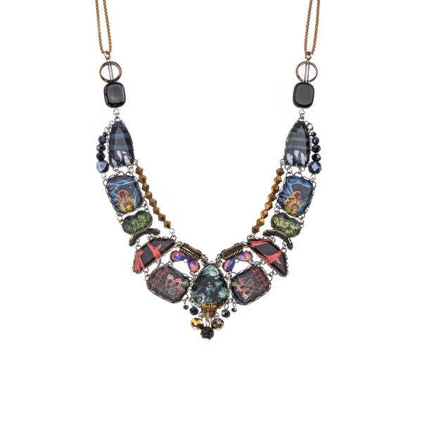 Ayala Bar Jewelry Ayala Bar Mystic Lantern Set,Glass Necklace, Passion