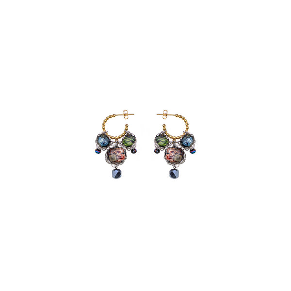 Ayala Bar Jewelry Ayala Bar Mystic Lantern Set,Hoop Earring, Kama