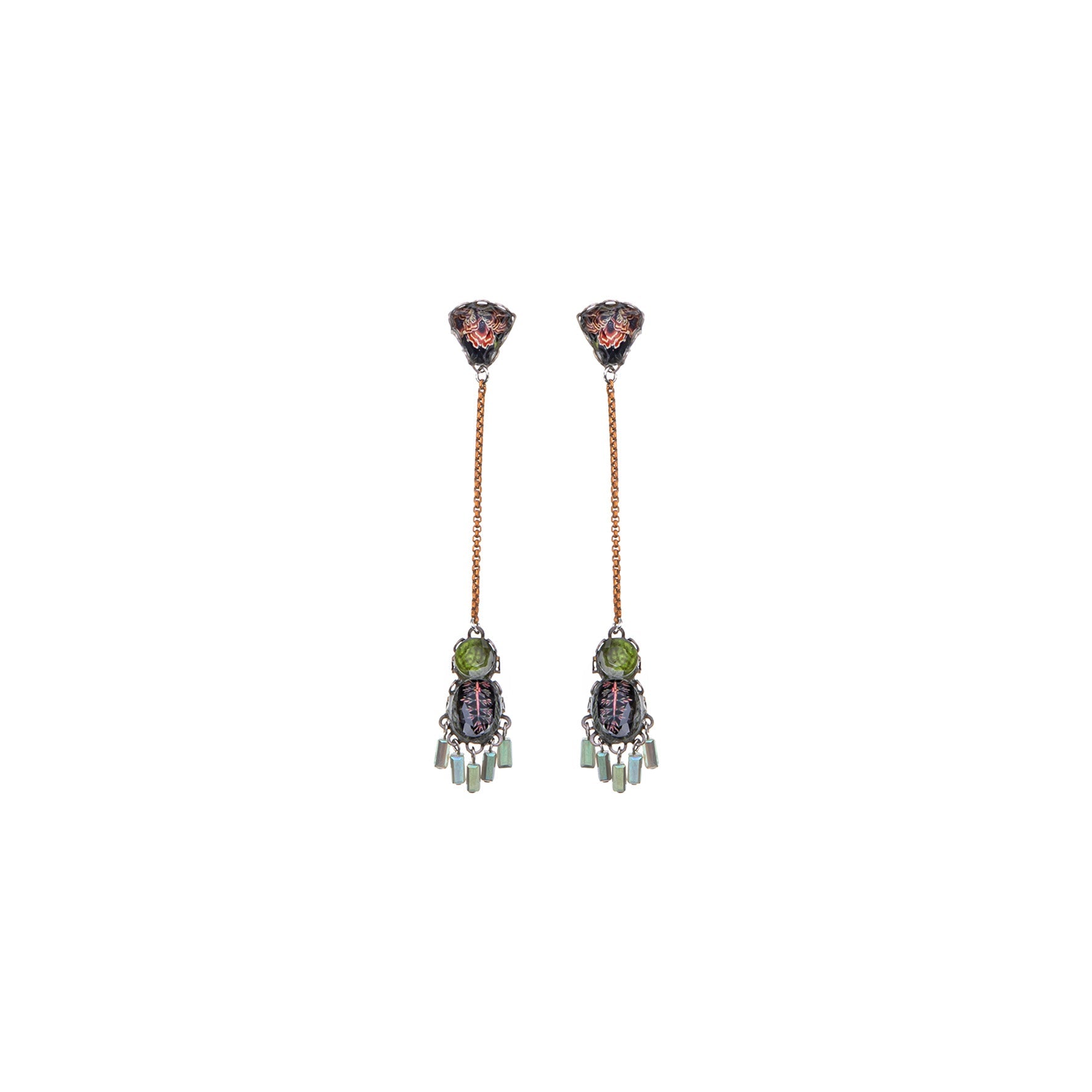 Ayala Bar Jewelry Ayala Bar Mystic Lantern Set,Long  Dangle Earring, Prema