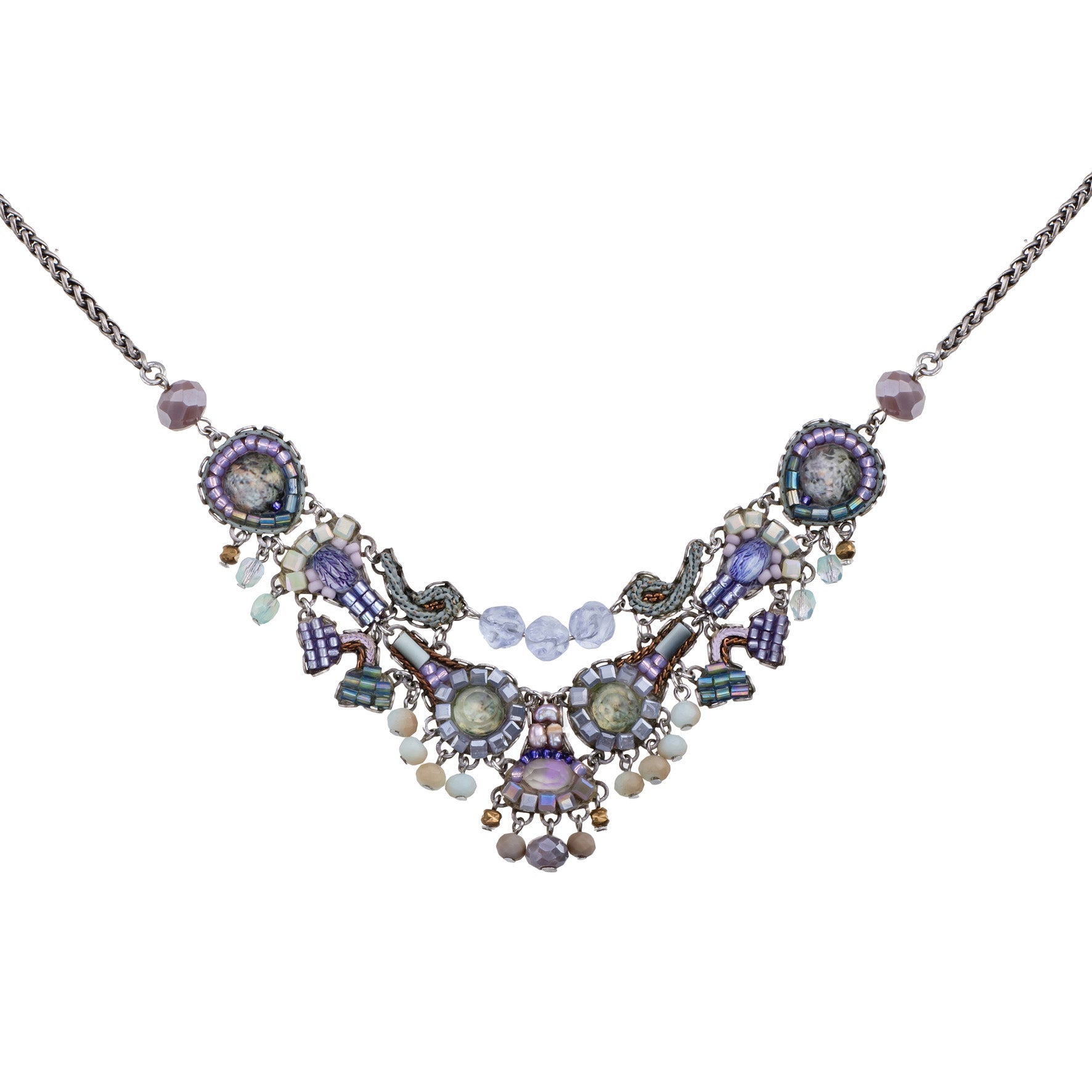 Ayala Bar Jewelry Ayala Bar Mystical Necklace Hyacinth Set, Nebel