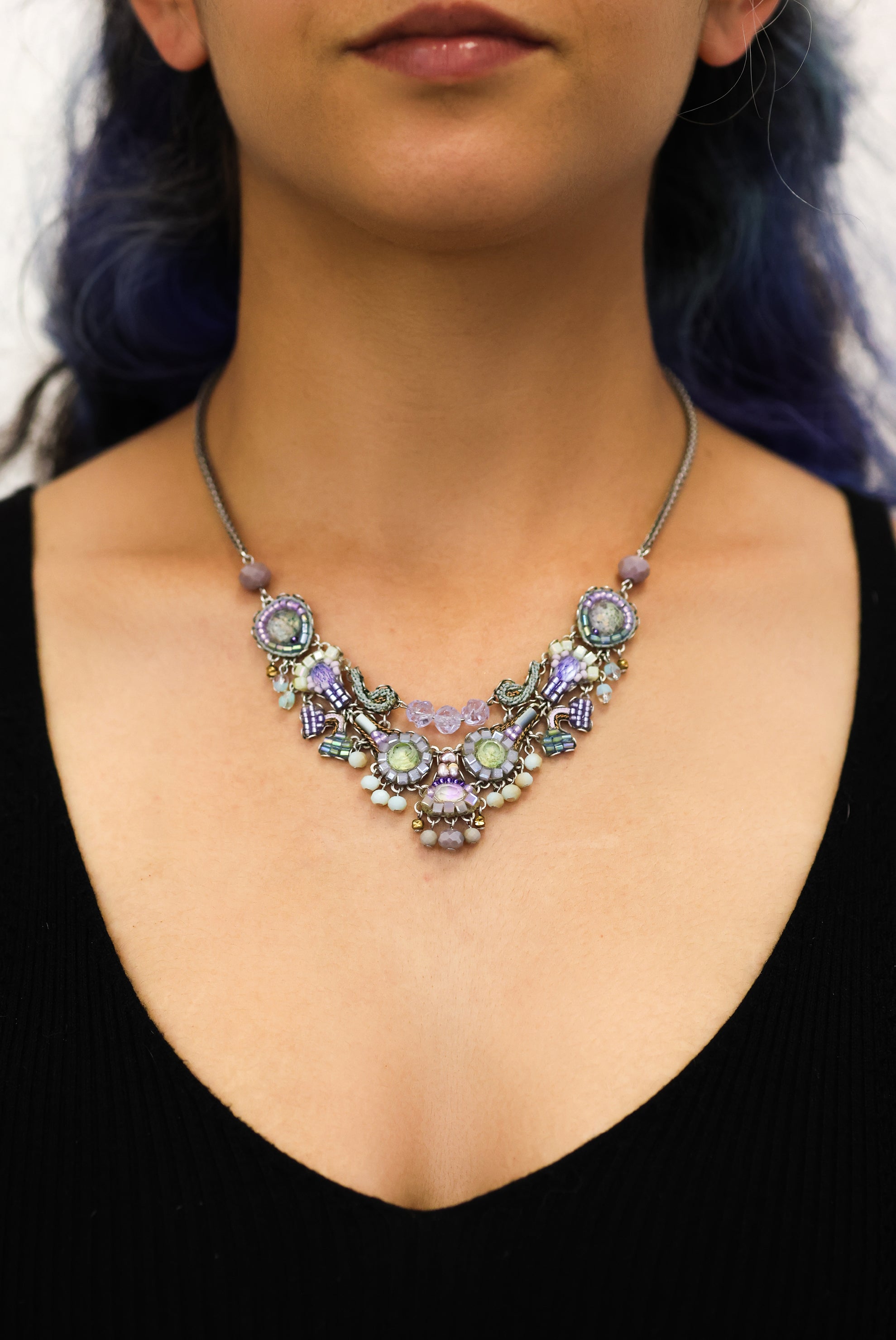 Ayala Bar Jewelry Ayala Bar Mystical Necklace Hyacinth Set, Nebel