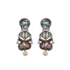 Ayala Bar Jewelry Ayala Bar Neptune's Garden Set, Casual Glass Earrings, Kelp