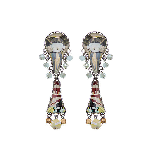 Ayala Bar Jewelry Ayala Bar Neptune's Garden Set, Elegant Glass Earrings, Muzuka