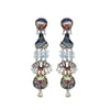 Ayala Bar Jewelry Ayala Bar Neptune's Garden Set, Long Glass Earrings, Dulse