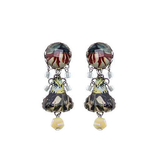 Ayala Bar Jewelry Ayala Bar Neptune's Garden Set, Small Glass Earrings, Norl