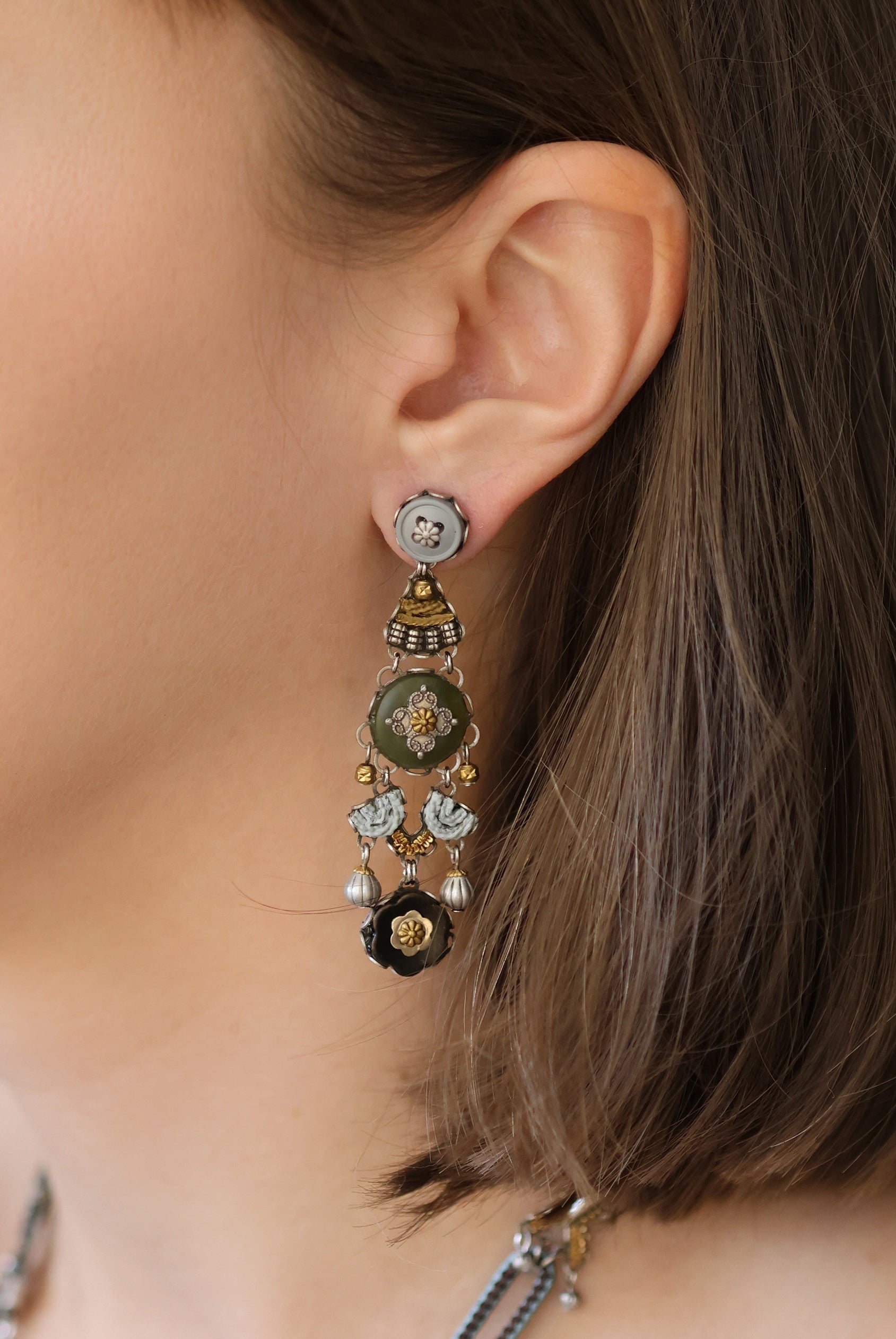 Ayala Bar Jewelry Ayala Bar Night Queen Set,Artistic Earring, Lumen