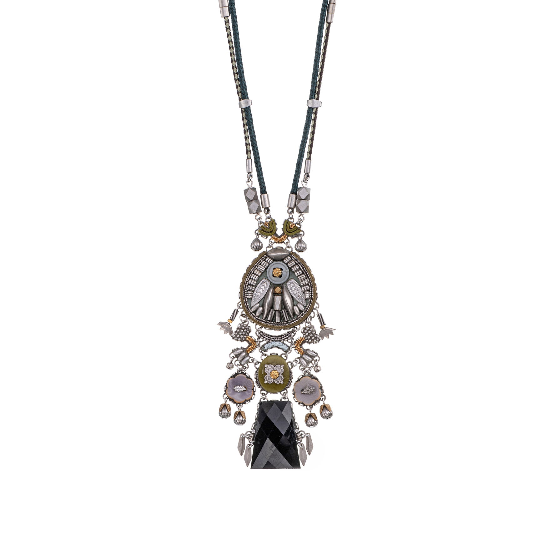 Ayala Bar Jewelry Ayala Bar Night Queen Set,Draped Necklace, Arcana