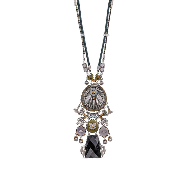 Ayala Bar Jewelry Ayala Bar Night Queen Set,Draped Necklace, Arcana
