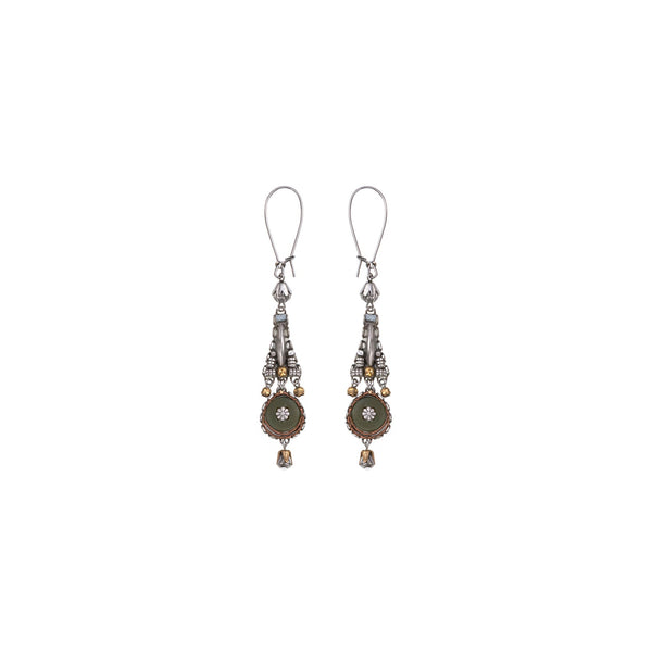 Ayala Bar Jewelry Ayala Bar Night Queen Set,Long Dangle Earring, Orbis